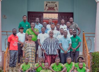 OBRI KOMFO FREEDOM EMPOWERMENT COLLABORATES WITH THE KINGDOM OF ASANTE AND KWAHU TRADITIONAL COUNCIL ON ENVIRONMENTAL SUSTAINABILITY AND CLIMATE CHANGE EDUCATION AT KWAHU.